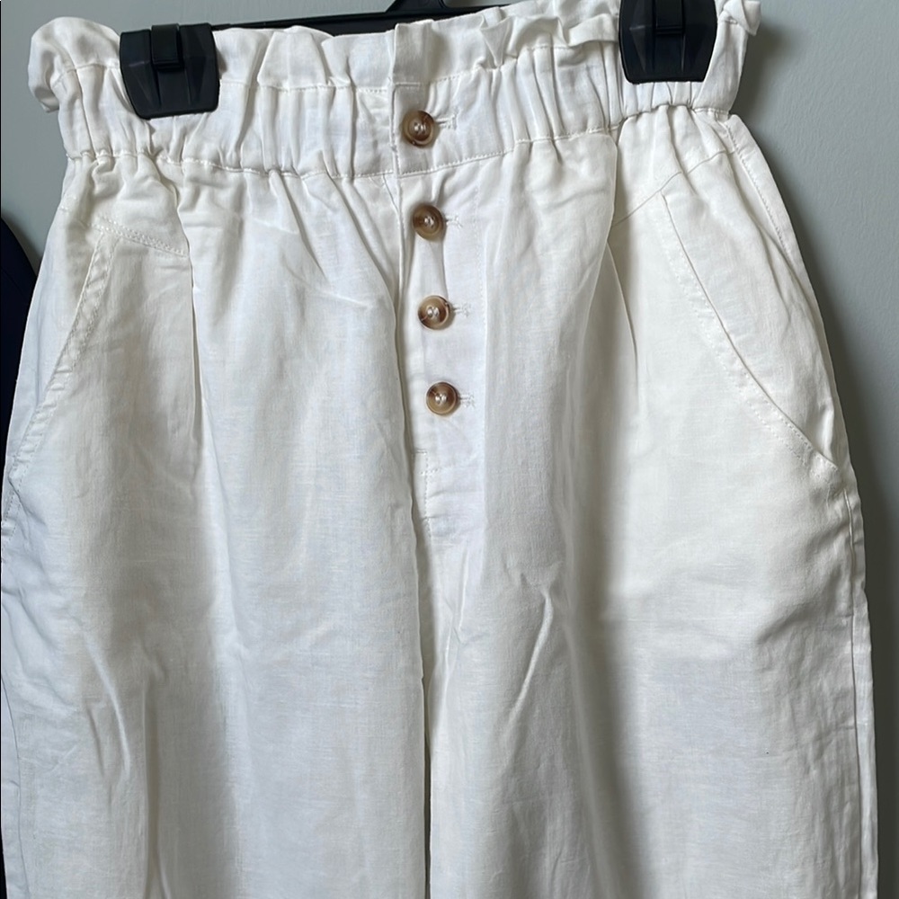Lost in Lunar linen blend pants NWT